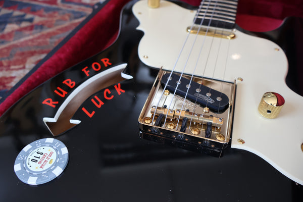 Joe Doe 'Gambler' by Vintage - Roulette Wheel Black with Hard Case