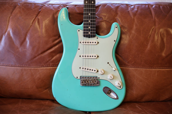 Fender Limited Edition 1959 Stratocaster Custom Shop Relic & Pro Jr Amp Set‐Seafoam Green NAMM Special (2006, Pre-Loved)