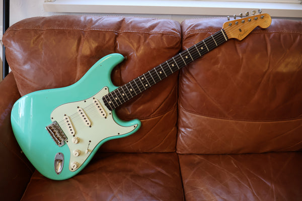Fender Limited Edition 1959 Stratocaster Custom Shop Relic & Pro Jr Amp Set‐Seafoam Green NAMM Special (2006, Pre-Loved)