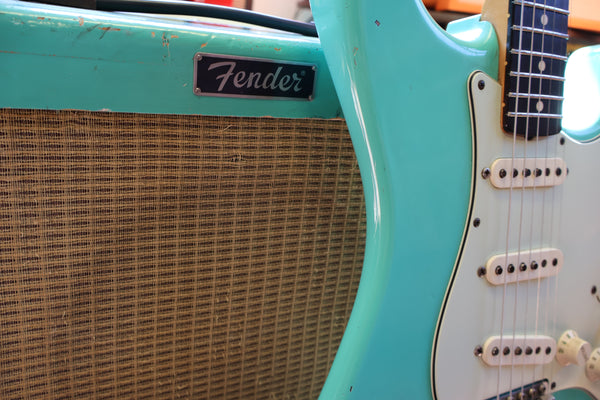 Fender Limited Edition 1959 Stratocaster Custom Shop Relic & Pro Jr Amp Set‐Seafoam Green NAMM Special (2006, Pre-Loved)