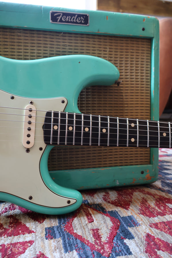 Fender Limited Edition 1959 Stratocaster Custom Shop Relic & Pro Jr Amp Set‐Seafoam Green NAMM Special (2006, Pre-Loved)