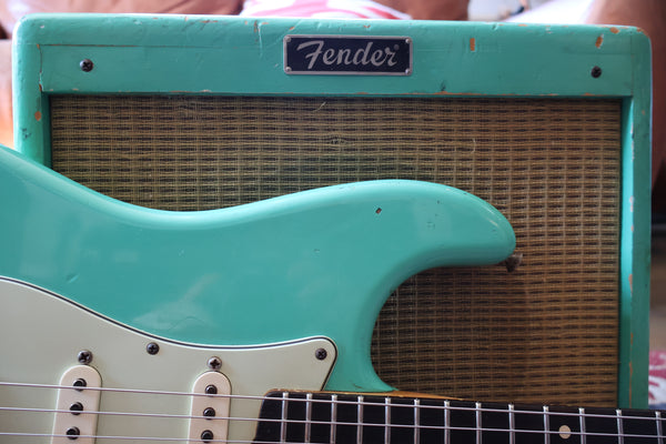 Fender Limited Edition 1959 Stratocaster Custom Shop Relic & Pro Jr Amp Set‐Seafoam Green NAMM Special (2006, Pre-Loved)