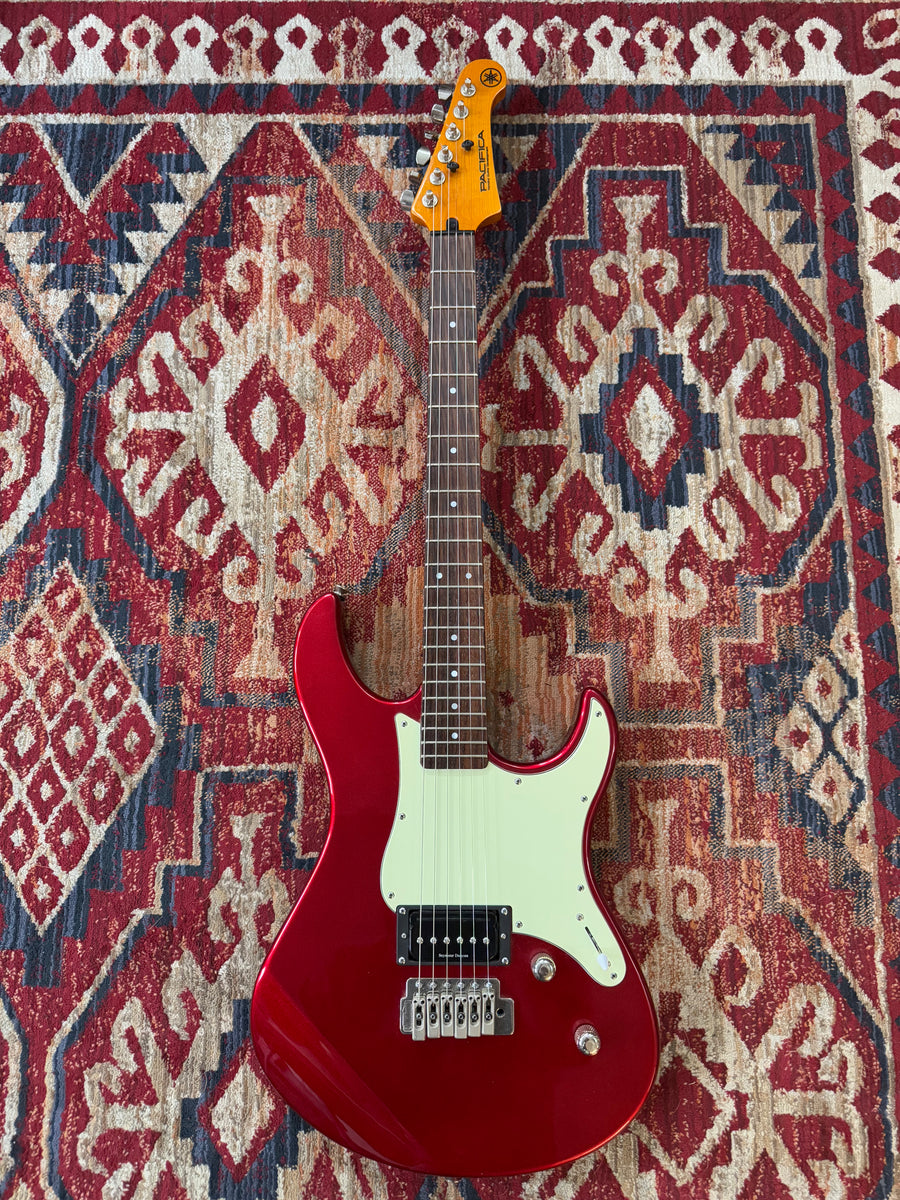 Pre-Loved Yamaha Pacifica 510V - Candy Apple Red – De Rosa Music