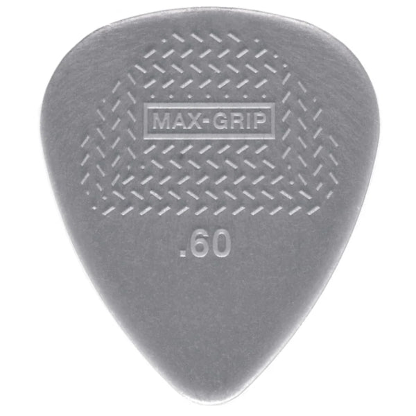 Jim Dunlop Nylon Max-Grip Standard Guitar Plectrum, 12-Pick Player Pack