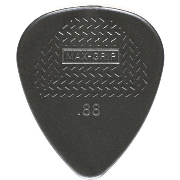 Jim Dunlop Nylon Max-Grip Standard Guitar Plectrum, 12-Pick Player Pack