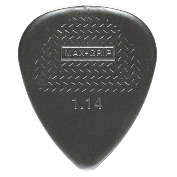Jim Dunlop Nylon Max-Grip Standard Guitar Plectrum, 12-Pick Player Pack