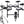 NUX DM-310H Digital Drum Kit