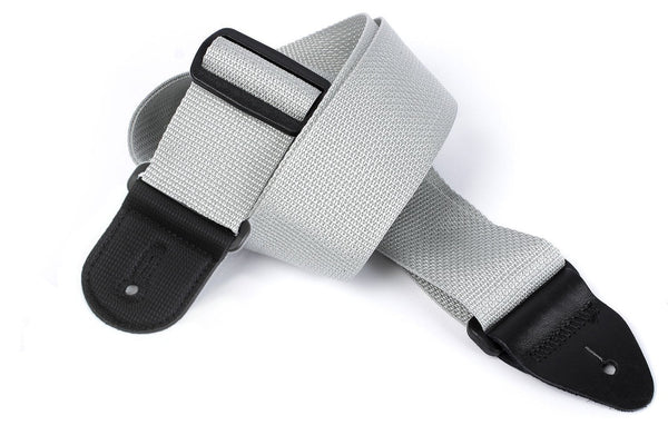 Levy's Single Tone Solid Colored Poly Series Guitar Straps