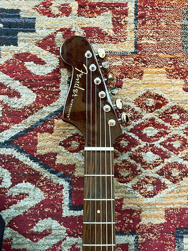 Pre-Loved Fender Player Newporter Acoustic Guitar - Left Handed