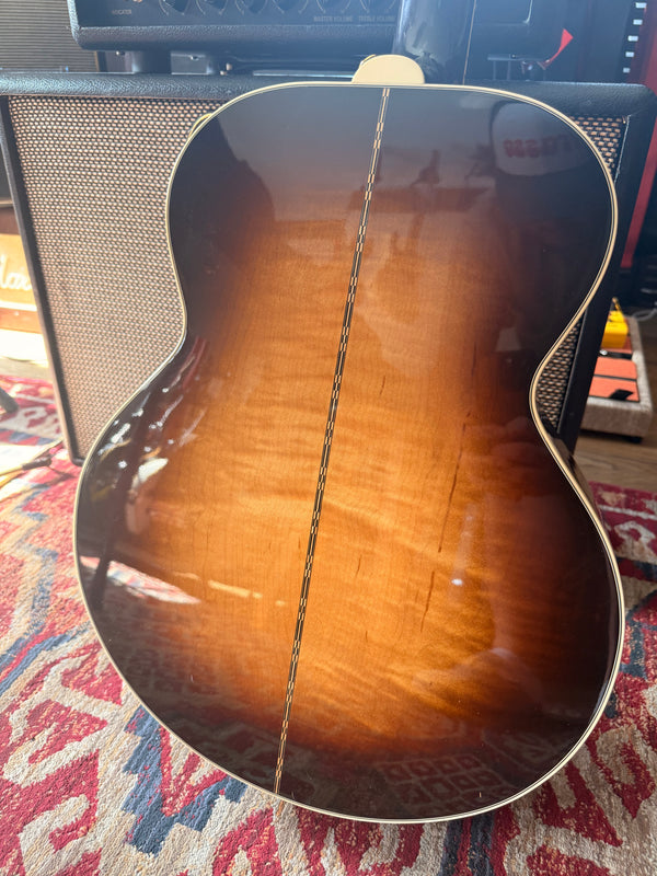 2008 Gibson L-200 Emmylou Harris Signature Mini Jumbo Acoustic Guitar Vintage Sunburst, Signed w/ Case