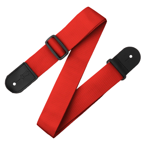 Levy's Single Tone Solid Colored Poly Series Guitar Straps