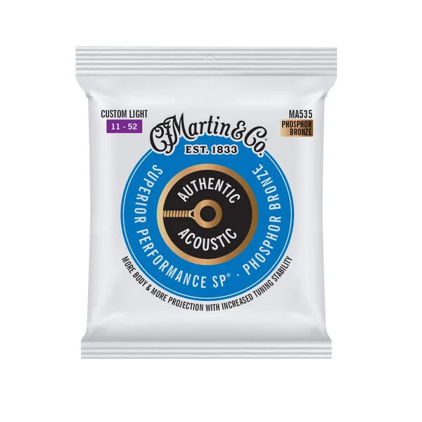 Martin Authentic Acoustic SP® Guitar Strings Phosphor Bronze