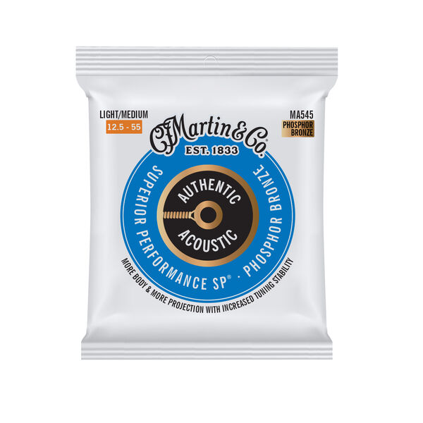 Martin Authentic Acoustic SP® Guitar Strings Phosphor Bronze