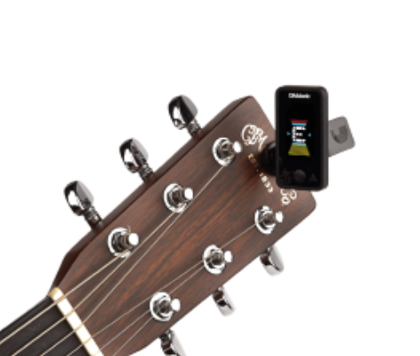 D'Addario Eclipse Headstock Guitar Tuner