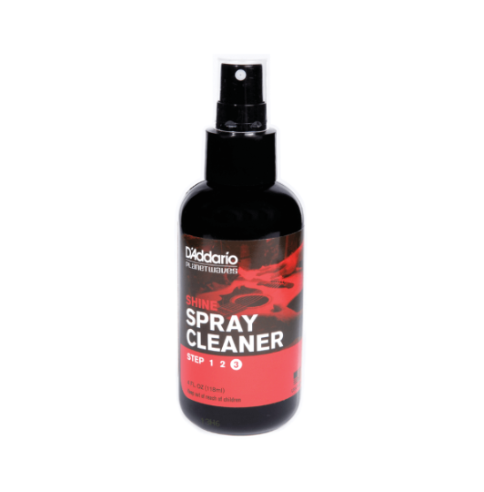 D'Addario Shine Instant Spray Cleaner