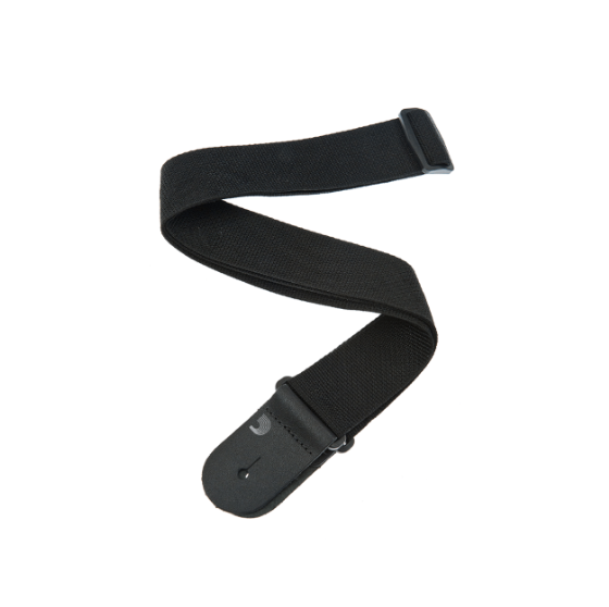 D'Addario Polypropylene Guitar Strap, Black