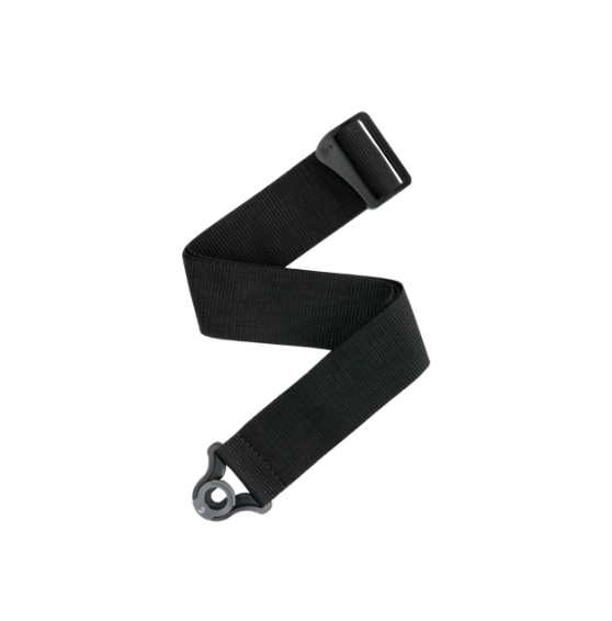 D'Addario Auto Lock Polypro Guitar Strap, Black