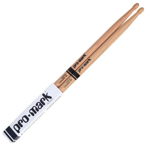 Pro-Mark Forward 5B Hickory Drumsticks, Oval Wood Tip