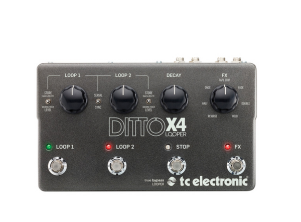 Pre-Loved TC Electronic Ditto X4 Dual Track Looper Pedal
