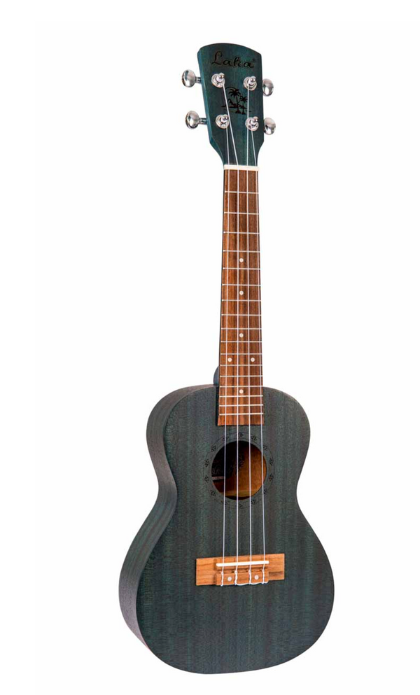 Laka Sapele Series Concert Ukulele & Bag