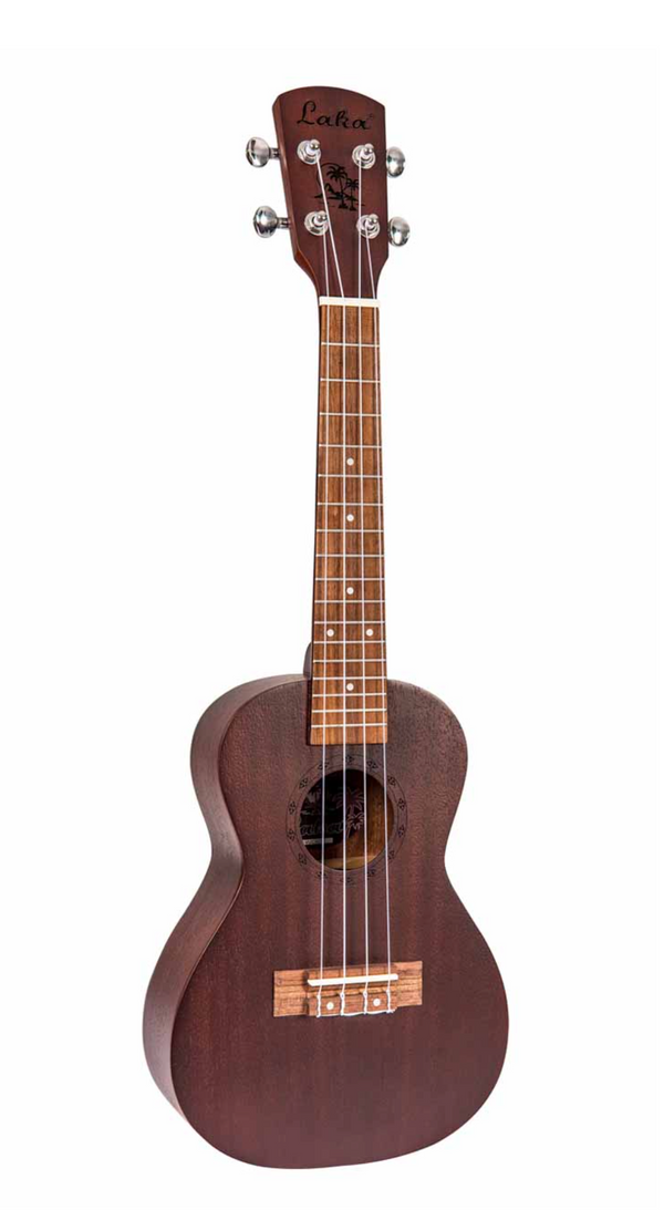 Laka Sapele Series Concert Ukulele & Bag