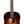 Acoustic guitar with a sunburst finish on a white background