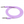 KIRLIN PASTELPOP GUITAR CABLE 10FT LAVENDER ICE