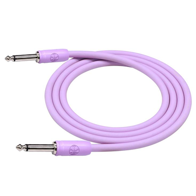 KIRLIN PASTELPOP GUITAR CABLE 10FT LAVENDER ICE