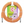 KIRLIN PASTELPOP GUITAR CABLE 10FT MANGO GLOW