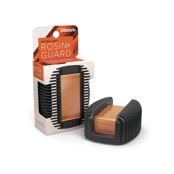 Rosin Guard with Natural Light Bow Rosin