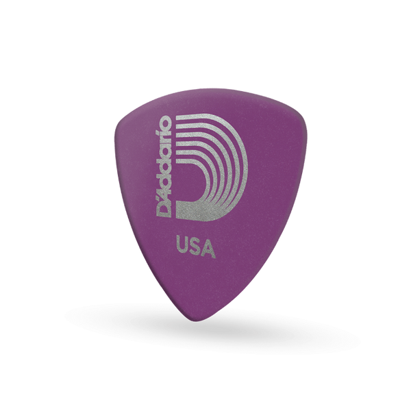 D'Addario Duralin Guitar Picks, Heavy, 10 pack, Wide Shape