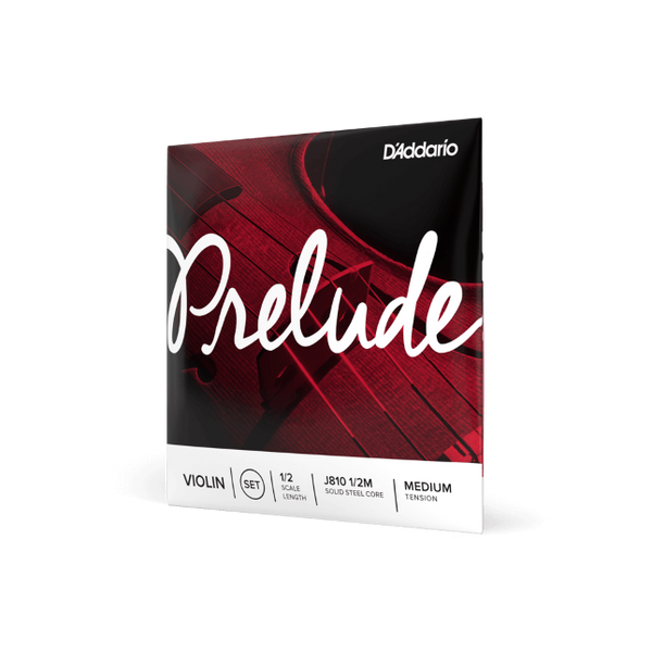 Prelude Violin String Set, 1/2 Scale, Medium Tension