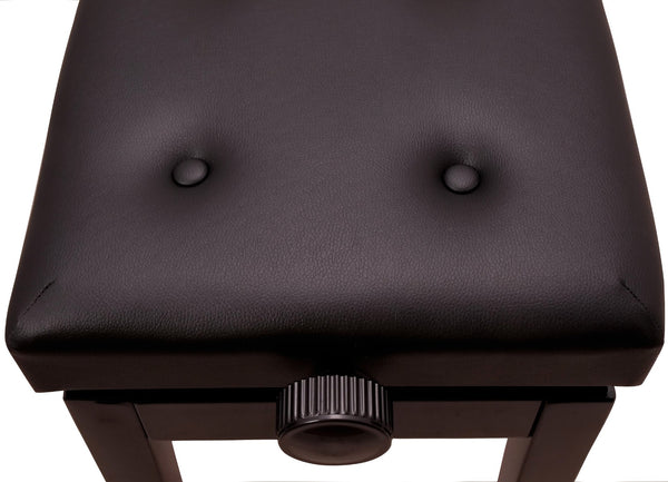 Montford Piano Bench Adjustable Height - Black