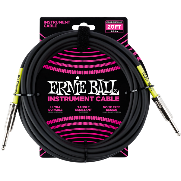 EB INST CABLE SS BLACK 20FT