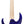 Blue electric guitar with a white background