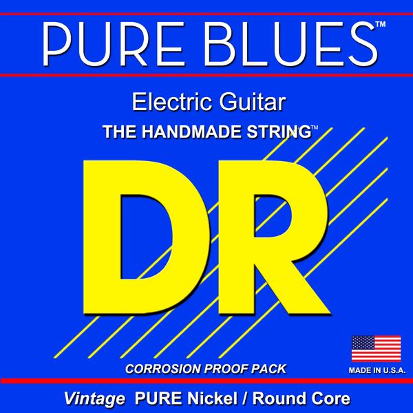DR Strings Pure Blues Electric Light